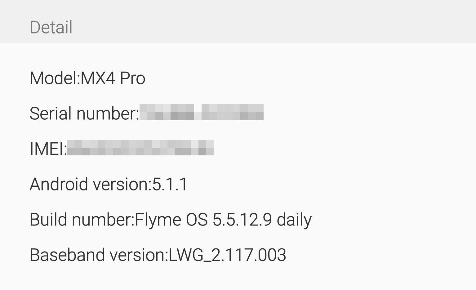 Meizu MX4 Pro用Flyme OS 5.5.12.9 dailyにてAndroid OS 5.1.1を採用