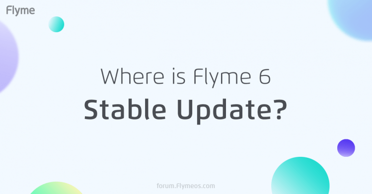 グローバルモデル用Flyme 6の安定版は6月に配信予定