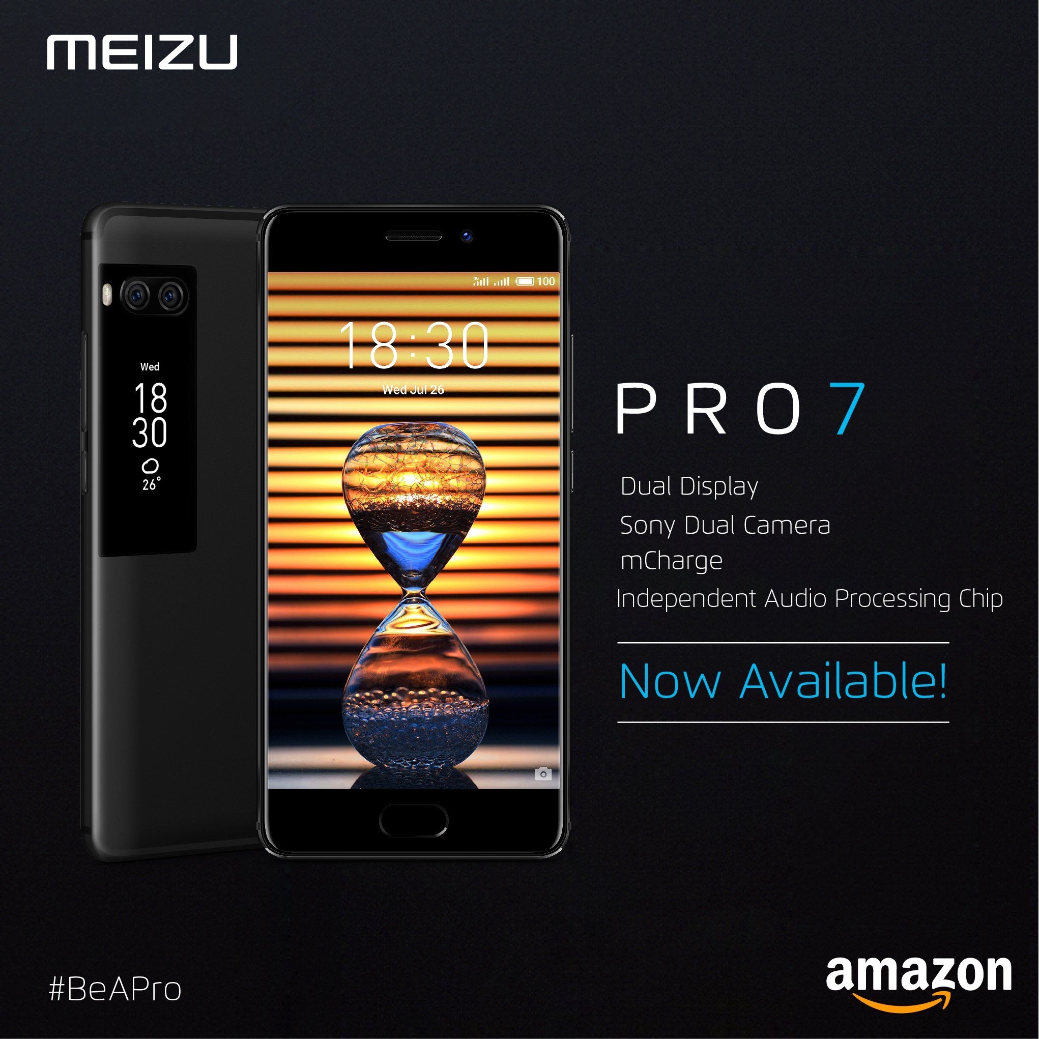 インド市場向けにMeizu PRO 7-Sを発表