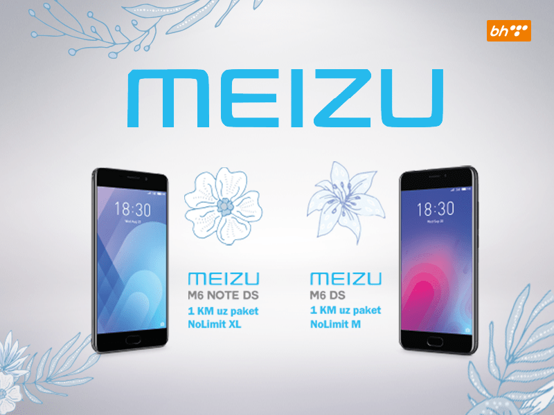 Meizu M6 NoteとMeizu M6をボスニア・ヘルツェゴビナ市場に投入