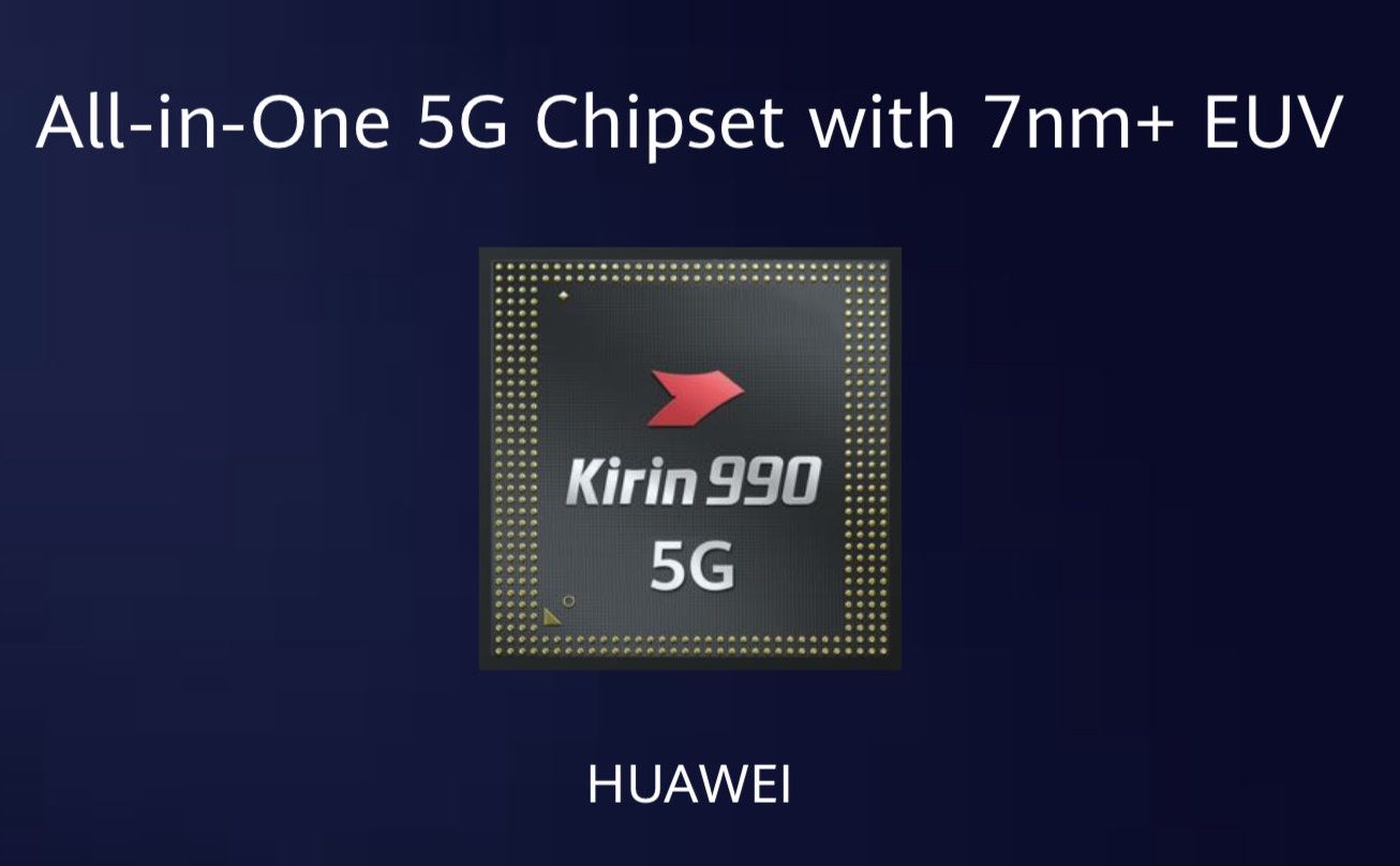 HuaweiがHuawei Kirin 990 5G、Kirin 990を発表、5Gモデムを統合した7nm+ EUVプロセッサー