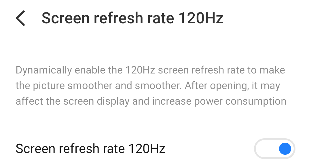 Meizu 17とMeizu 17 Proの最大リフレッシュレートを120Hzへ変更する方法