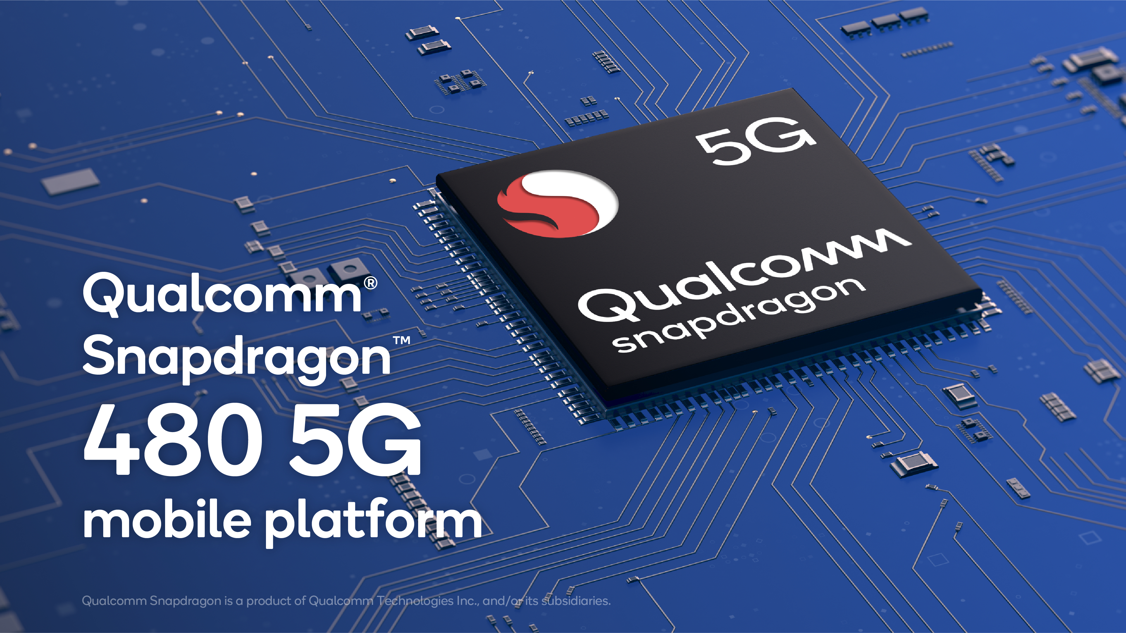 Qualcomm Snapdragon 480 5G Mobile Platformを発表、Snapdragon 4シリーズ初の5G通信対応製品