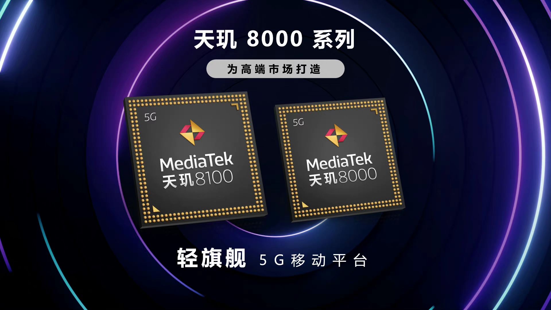 MediaTekがDimensity 8000とDimensity 8100を発表