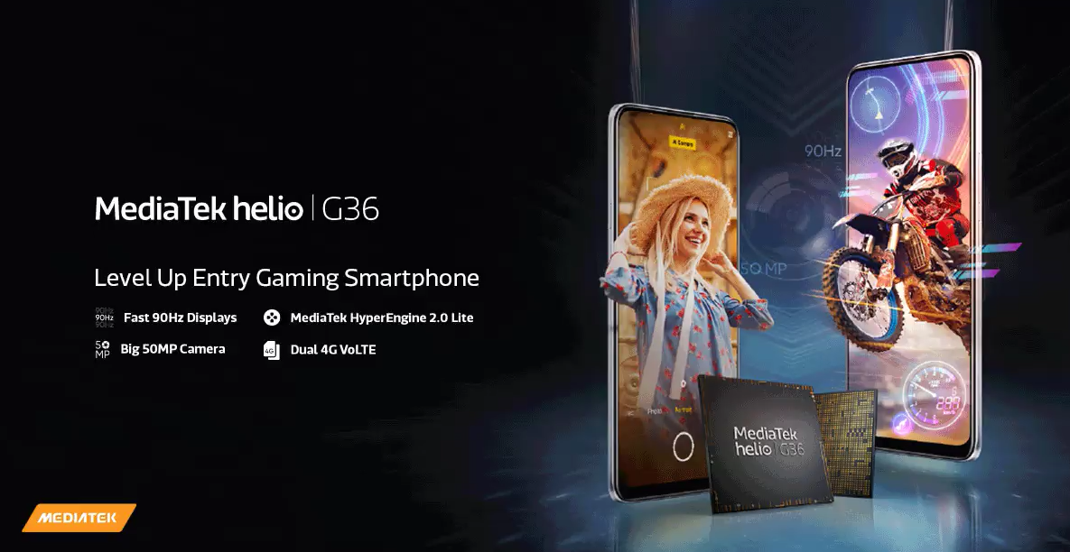 MediaTekがHelio G36を発表、エントリー向けのHelio G製品