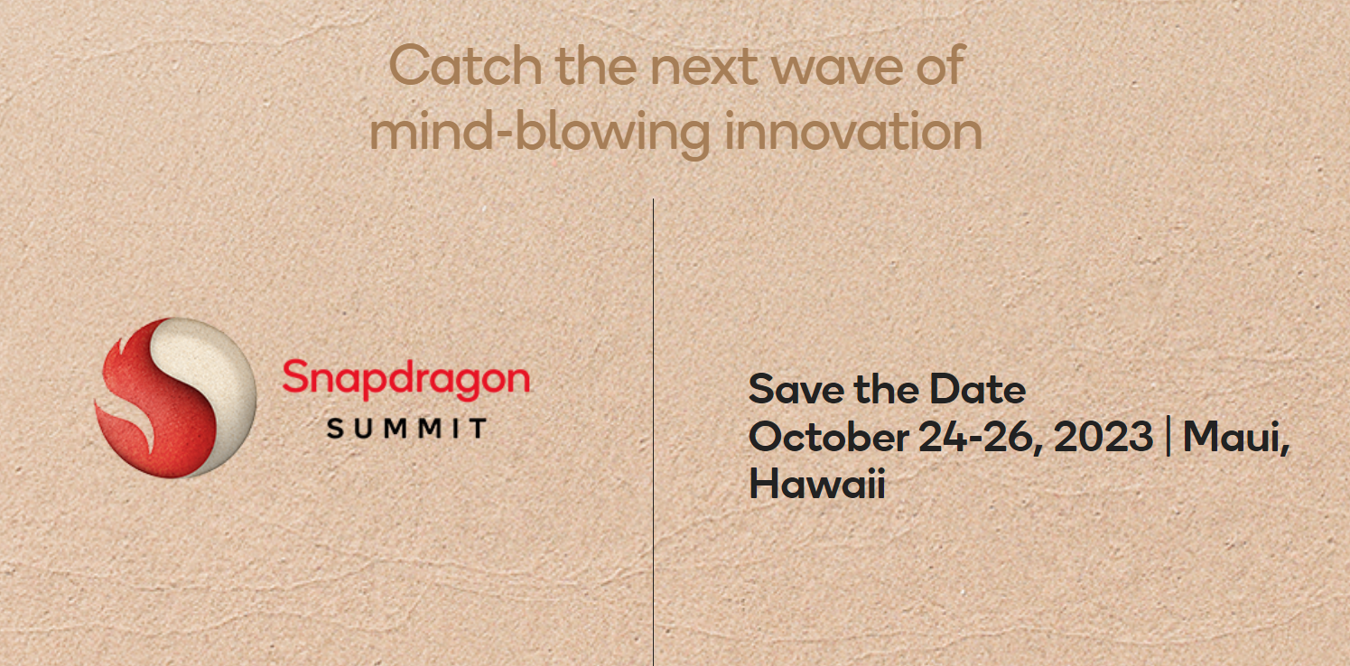 Qualcomm、Snapdragon Summit 2023を2023年10月に開催